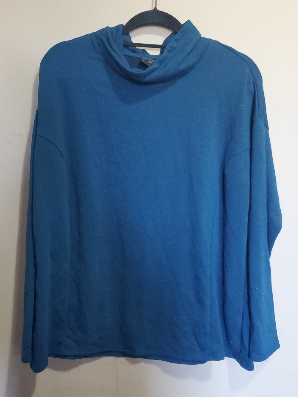 32° Heat Blue Funnel Neck Sweater - Classic Casual Pullover Size Xl